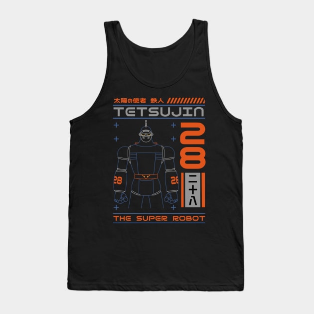 tetsujin 28 Tank Top by Nisu Studio